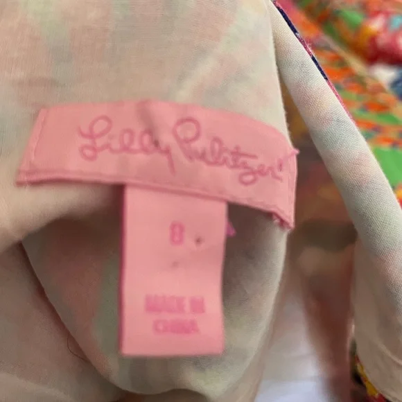 Lilly Pulitzer Ember shift - fishing for compliments dress size 8 - Picture 4 of 14